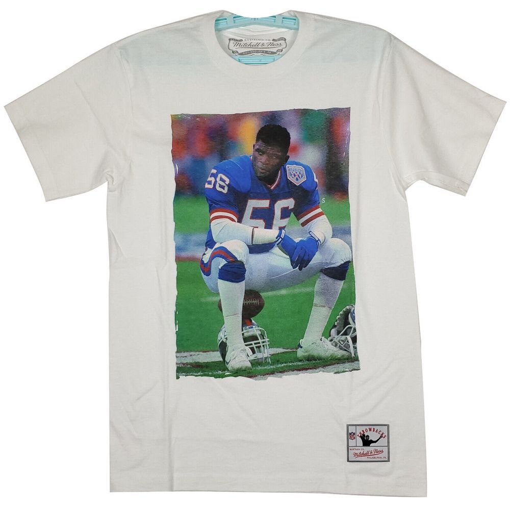 Lawrence Taylor NY Giants Mitchell & Ness NFL S Small Shirt‎ White New